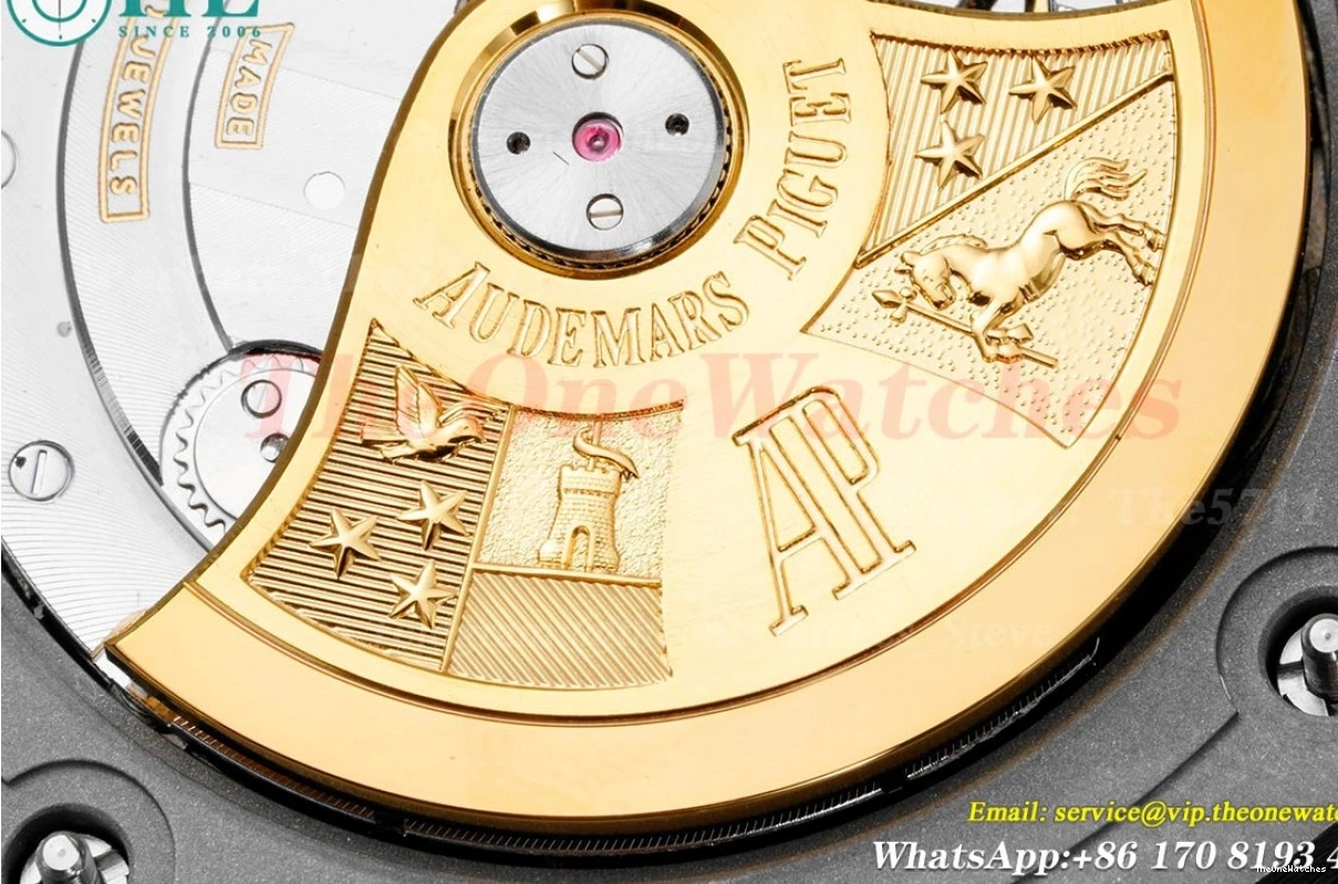 42mm Oak Black Royal Offshore A3126 LE Black SS JJF Num 0207